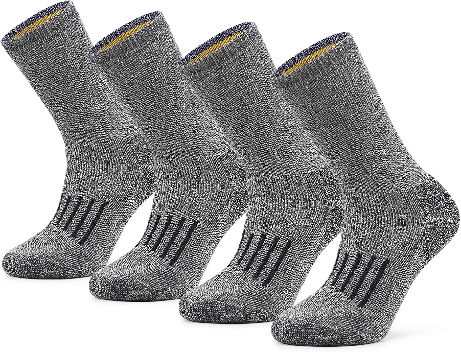 SOX TOWN Men's Merino Wool Moisture Wicking Outdoor Hiking Thermal for