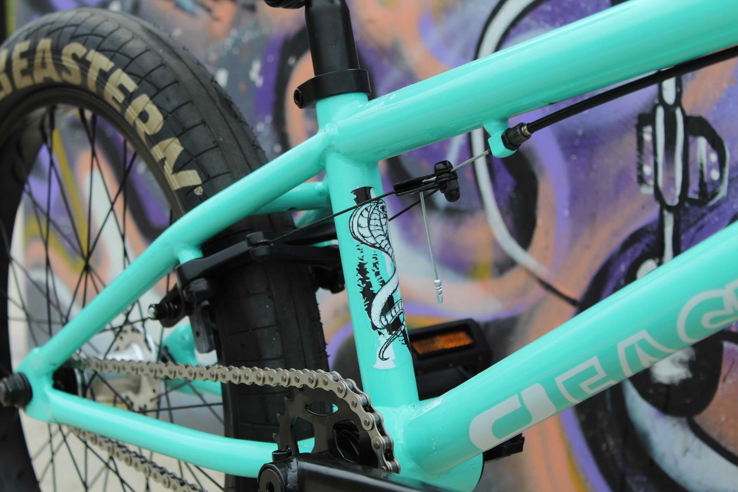 Eastern Bikes Eastern BMX Bikes - Cobra Model 20 Inch Bike. Lightweight Freestyle Bike Designed by Professional BMX Riders at