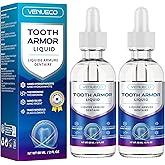 Tooth Armor Liquid with Nano-Hydroxyapatite and Theobromine: Strengthens Enamel and Reduces Sensitivity - Enhances Natural Shine – Gentle Daily Oral Care for a Healthy and Fresh Smile