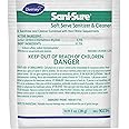 Diversey 90234 Sani-Sure Soft Serve Sanitizer & Cleaner, for Shake, Slush, Yogurt Machines & Food Service Equipment, Powder, 1-Ounce Packet