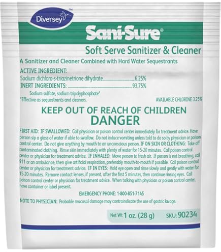 Amazon.com: Diversey Sani-Sure Multi-Surface Sanitizer, 100 x
