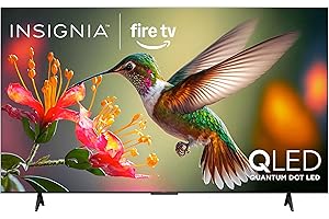 INSIGNIA 75-inch Class QF Series LED 4K UHD QLED Smart Fire TV with Alexa Voice Remote (NS75-UQFL26)