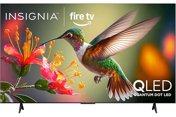 INSIGNIA 75-inch Class QF Series LED 4K UHD QLED Smart Fire TV with Alexa Voice Remote (NS75-UQFL26)