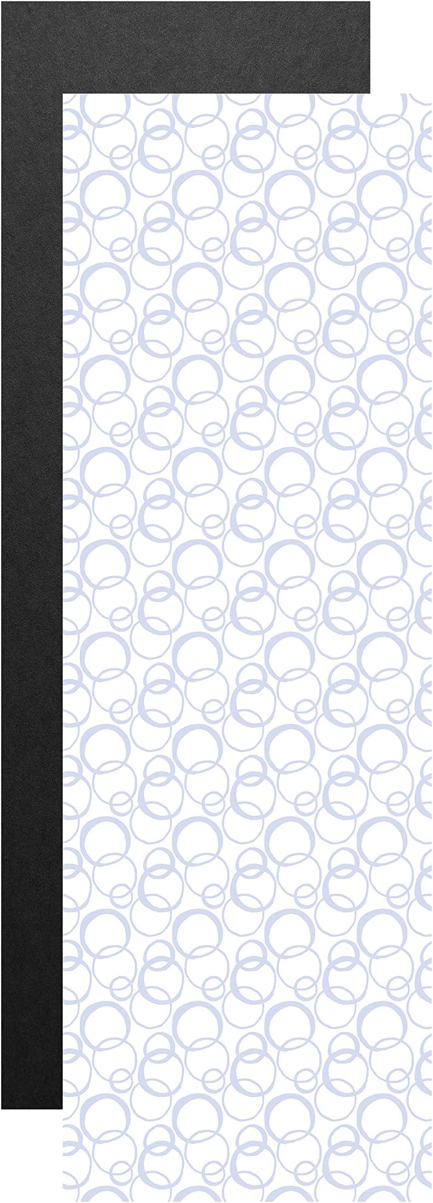 APPLIANCE ART Back to School Magnetic Locker Wallpaper - Bubbles with Chalkboard Door
