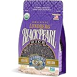 Lundberg Family Farms - Organic Black Pearl Rice, Floral & Aromatic Whole Grain Black Rice, High in Antioxidants, Pantry Stap