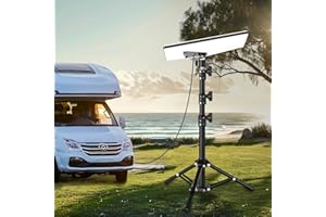 BURBIFRO Starlink Mini Tripod Mount, Adjustable Height and Tilt, Starlink Internet Kit Satellite Mounting Kit with Pipe Adapter,Compatible with Starlink Mini(V4) Dish