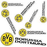Desert Cactus Borussia Dortmund FC Sticker Decal Vinyl BVB German Germany Die Schwarzgelben Soccer Laptop Water Bottle Car Scrapbook (Type 3-3)