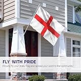 Anley 3x5 Foot England Flag - UV Fade Resistant, Brass Grommets view 2