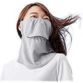 YAKeNU UV CUT MASK UV Sun Protection Mask for Face & Neck, Yake-nu Standard, Hook and Loop Closure