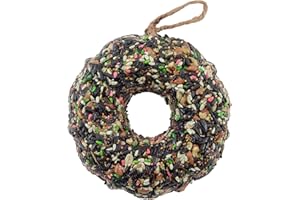 Pine Tree Farms Le Petit Bird Seed Wreath for Wild Birds, Makes a Great Gift for Bird Lovers! 1.25 lb.