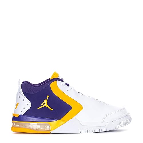 gold and purple sneakers