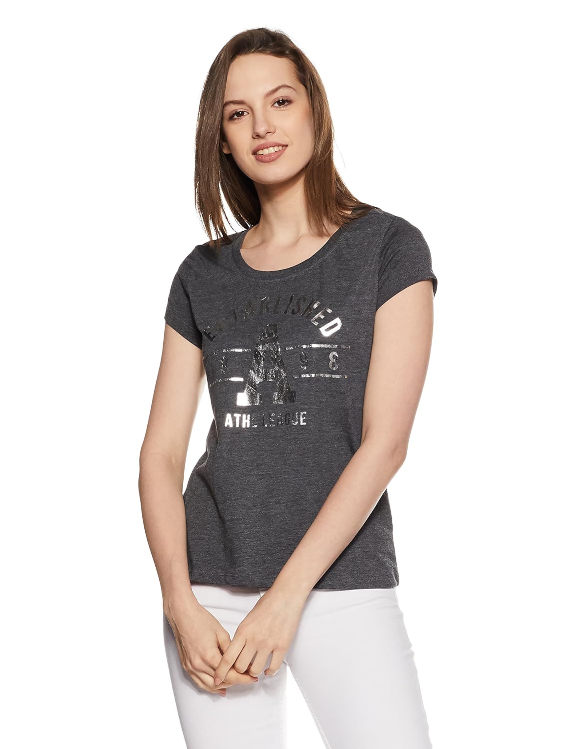 ajile by pantaloons women's flared t-shirt