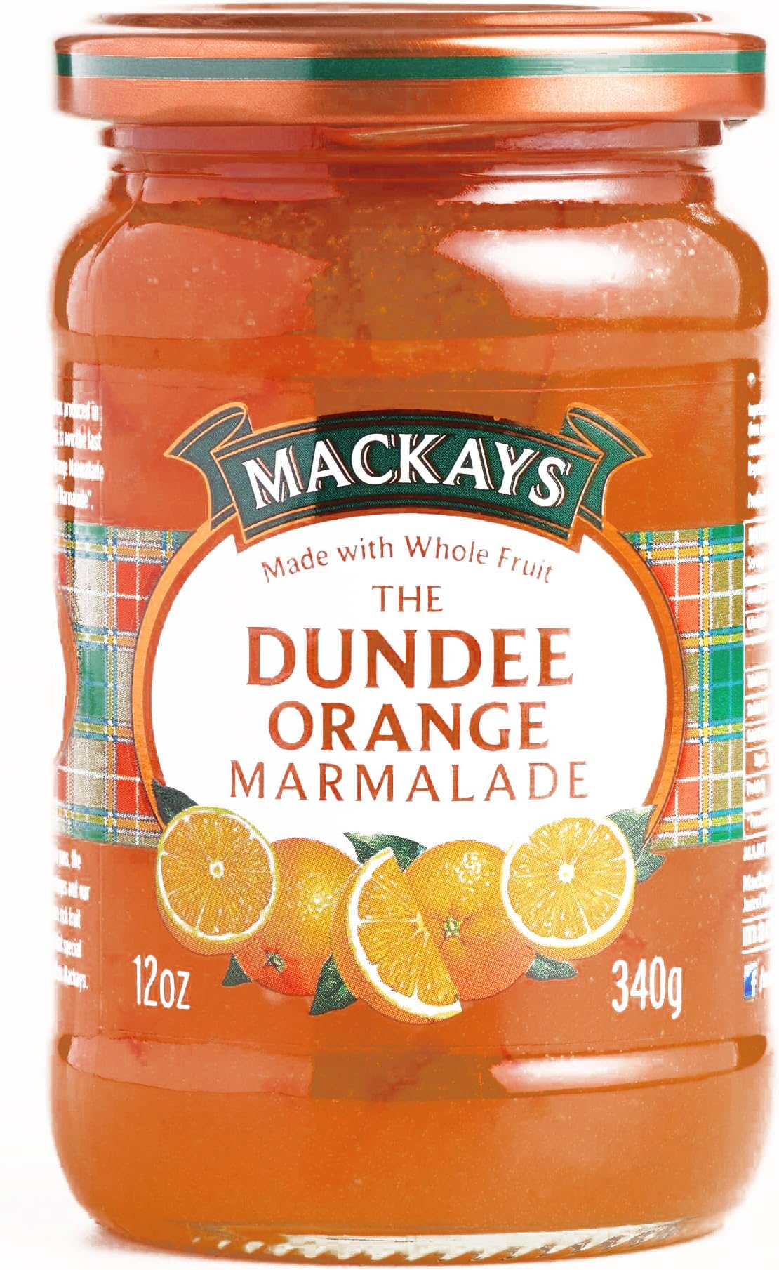 Mackays Dundee Orange Marmalade 12 oz each (2 Items Per Order, not per case)