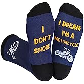 Veachog Valentines Day Motorcycle Gifts for Men Dad Grandpa Husband - Motorcycle Socks for Men Funny - Best Gifts for Motorcycle Lovers Riders Enthusiast
