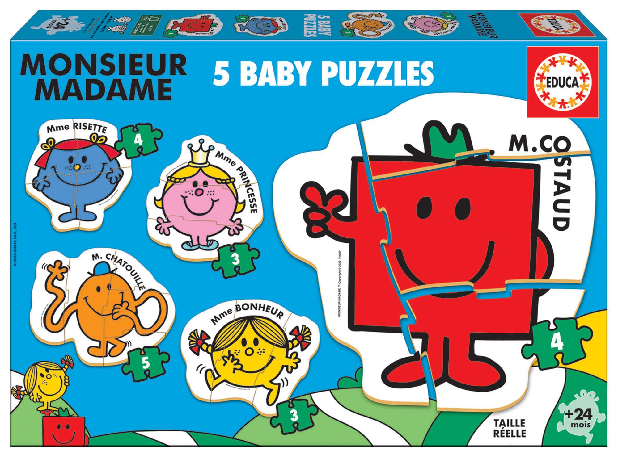 Educa Baby Puzzles Mr Men 19400 Varied