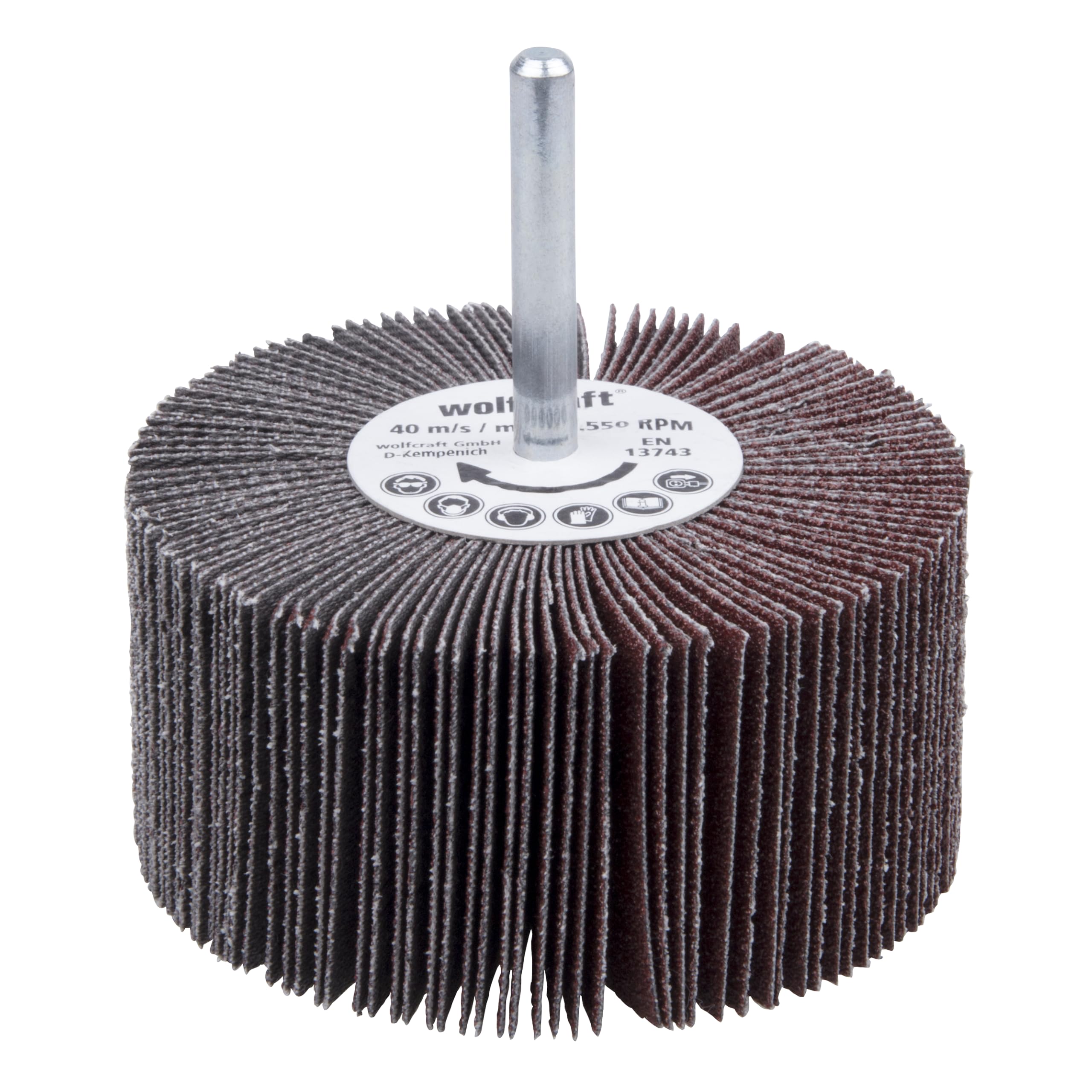 wolfcraft Rotary Flap Wheel Sander I 2034000