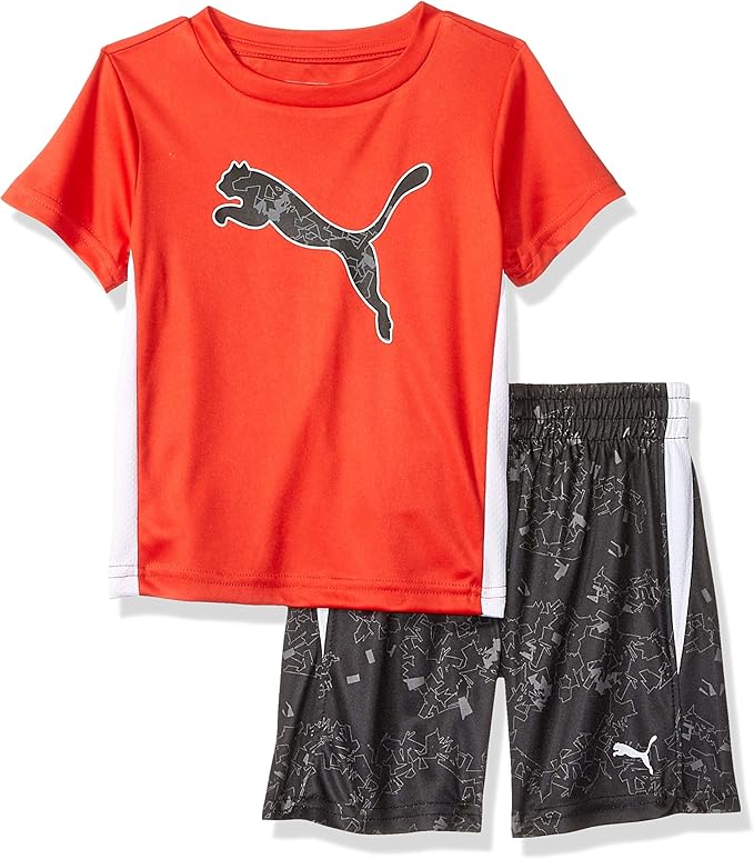 PUMA Toddler Boys' TShirt & Short Set Clothing