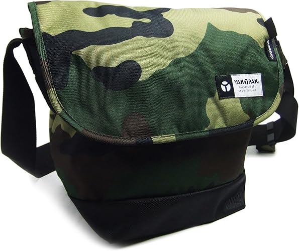 Amazon Yakpak ヤックパック メッセンジャーバッグ グリーン迷彩 Yakpak ヤックパック メッセンジャーバッグ