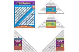 Clearly Perfect Slotted Trimmers ~ Complete Set ~ by New Leaf Stitches