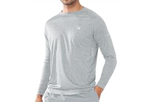 NORTHYARD Men's Sun Protection UPF 50+ Shirts Long Sleeve Swim Rash Guard Shirt Workout Running Athletic Gym UV Fish Hiking