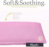 Qomfor Microwavable Wheat Bag Pink Lavender Scent 3 Chambers 700g view 2