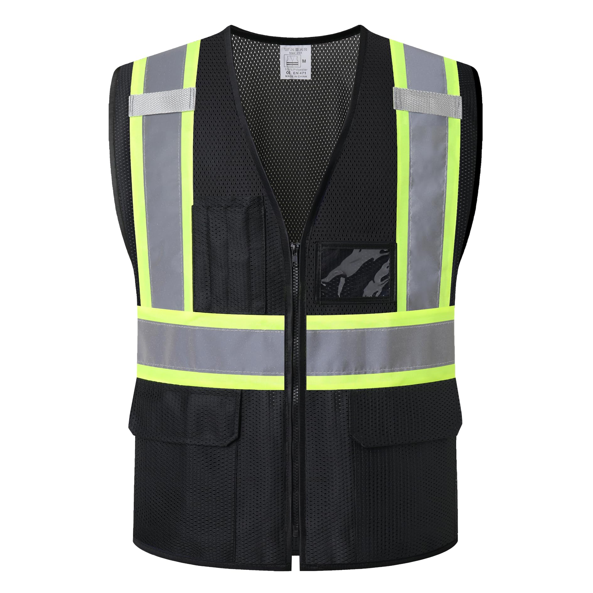 HATAUNKI Reflective Safety Vest for Men Women Hi