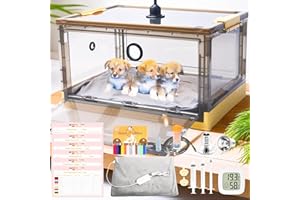 WHELPAW Puppy Incubator - Incubator for Puppies with Puppy Bed Pad, Kitten Incubator with Whelping Collars, Puppy Feeding Tube for Puppies and Kitten