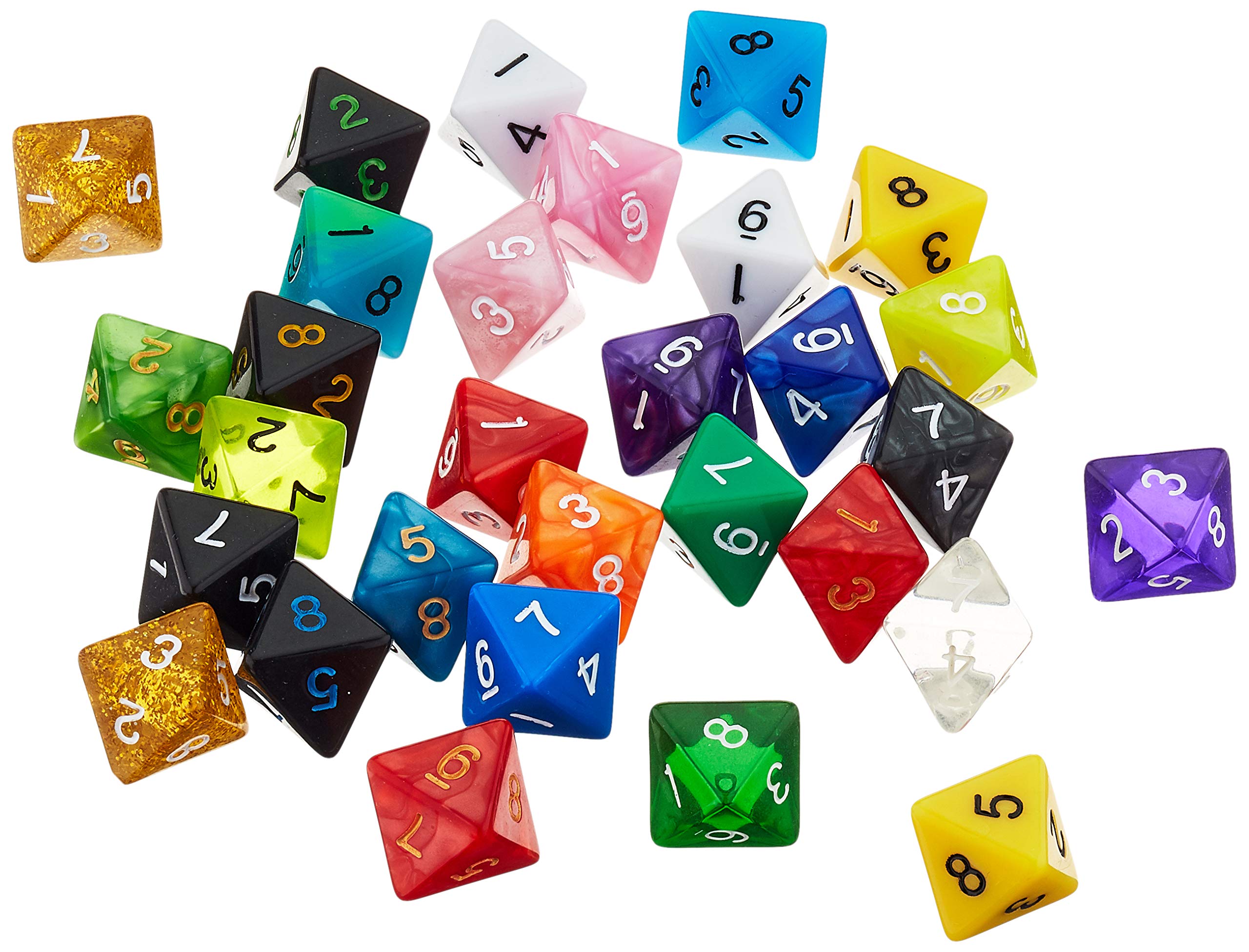 Dice4friends DIC70784 Dice, Multi-Colour