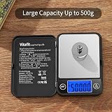 Vitafit 500g Digital Pocket Scale 0.01g High Accuracy Black view 3