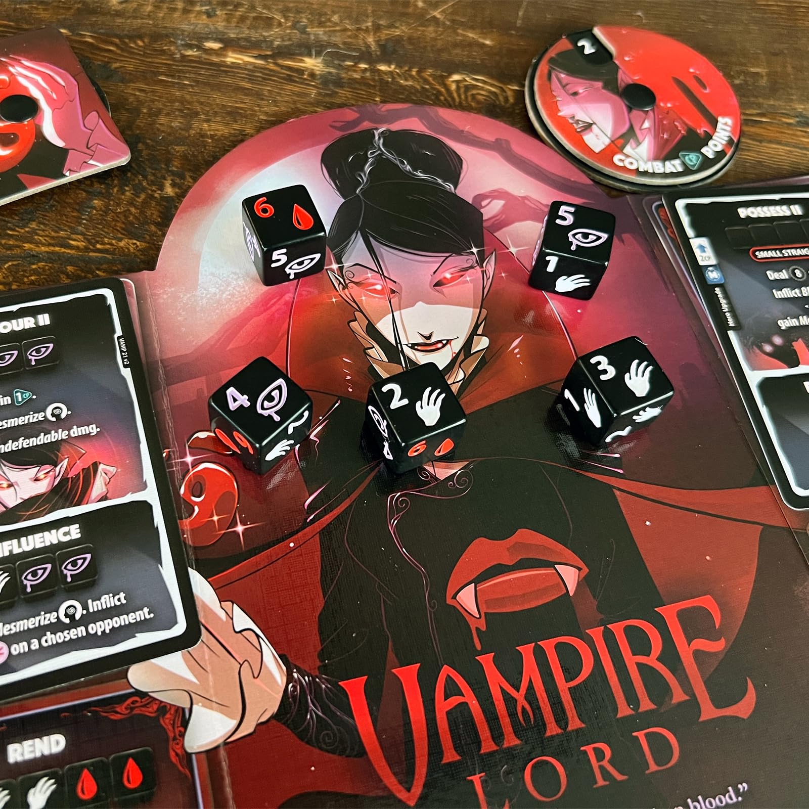 Dice Throne - Two Hero Box - Seraph v Vampire Lord - Fast Playing Collectible Tabletop Game