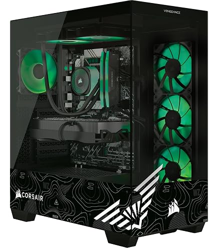 Amazon.com: Corsair Vengeance a7400 Gaming PC – Liquid Cooled AMD