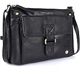 LEDERBUCK Lucy Small Soft Leather Crossbody Handbags Purses