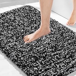 Yimobra Bathroom Rugs Non Slip Washable