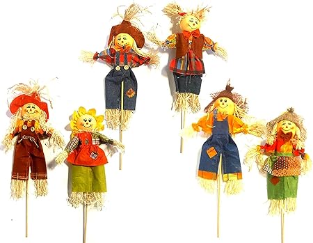 Amazon Com Blacklabel Direct Fall Scarecrow With Stake Yard Decor
