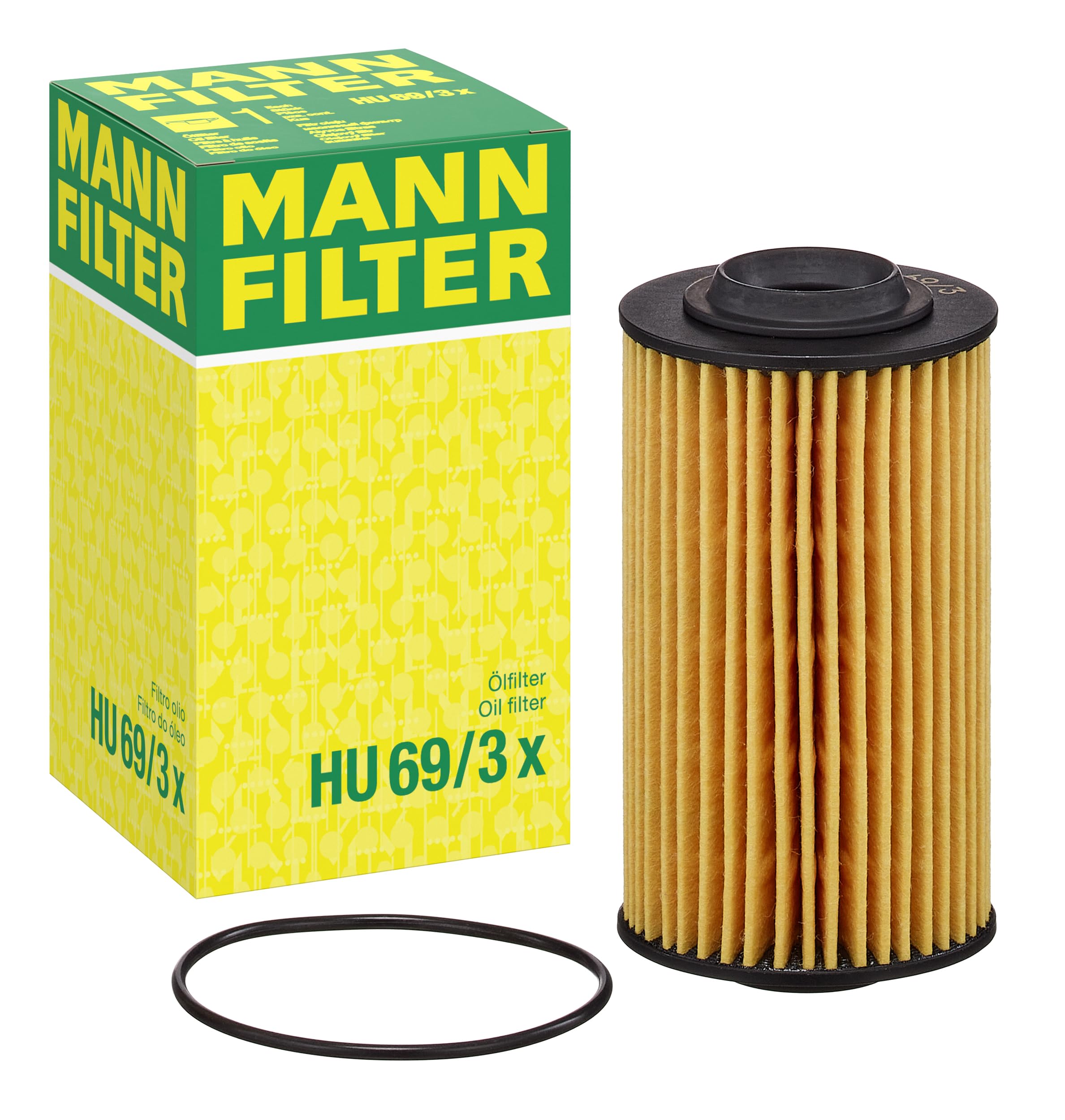 MANN-FILTER HU 69/3 x Oil Filter - for Cars + Transporters