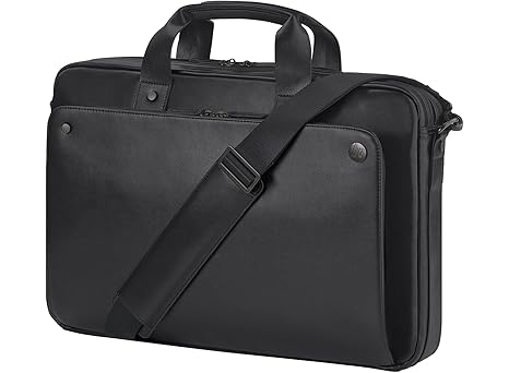 hp laptop leather bag price