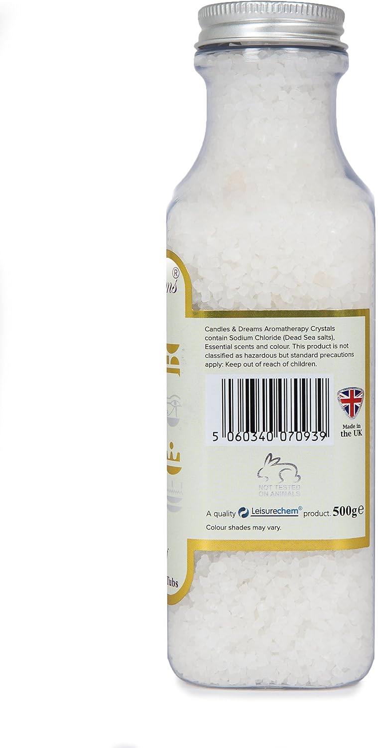 Candles And Dreams Hot tub Spa / Bath Aromatherapy Scents Crystals (White Jasmine) Vegan (500g), 500 g (Pack of 1) - Image 4