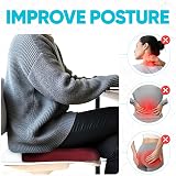 FORTEM Seat Cushion Memory Foam Office Chair Pad Non Slip 100% Foam view 6