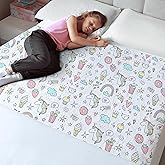 Hygge Sheets® Potty Training Pee Pads for Kids, Toddlers - 100% Waterproof, Non Slip Bed Wetting Pad for Full Size Beds - Washable, Reusable Mattress & Sheet Protector - Unicorn