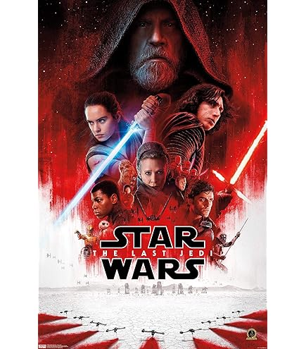 Amazon.com: POSTER STOP ONLINE Star Wars Episode VIII - The