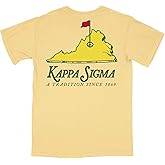 Kappa Sigma Fraternity Golf Comfort Colors Pocket Shirt