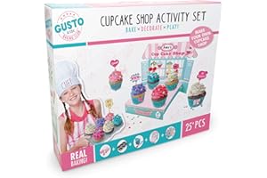 Gusto GD 18009 Bake, Decorate, Play Cupcake Shop Activity