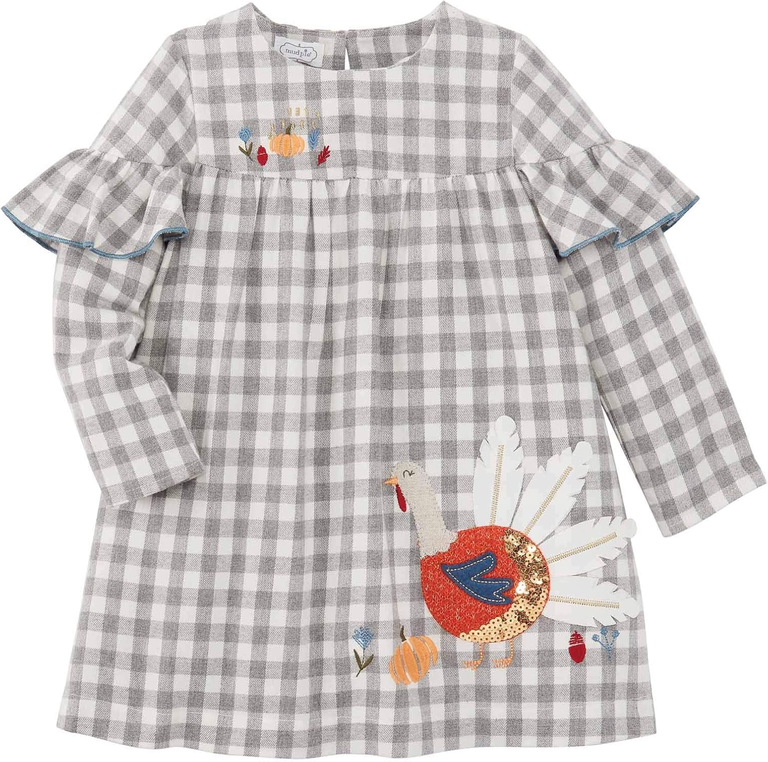 Mud Pie Baby Girls' Turkey Dress: Clothing