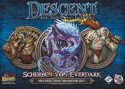 Fantasy Flight Games FFGD1337 Descent 2. Ed. -Scherben von Everdark