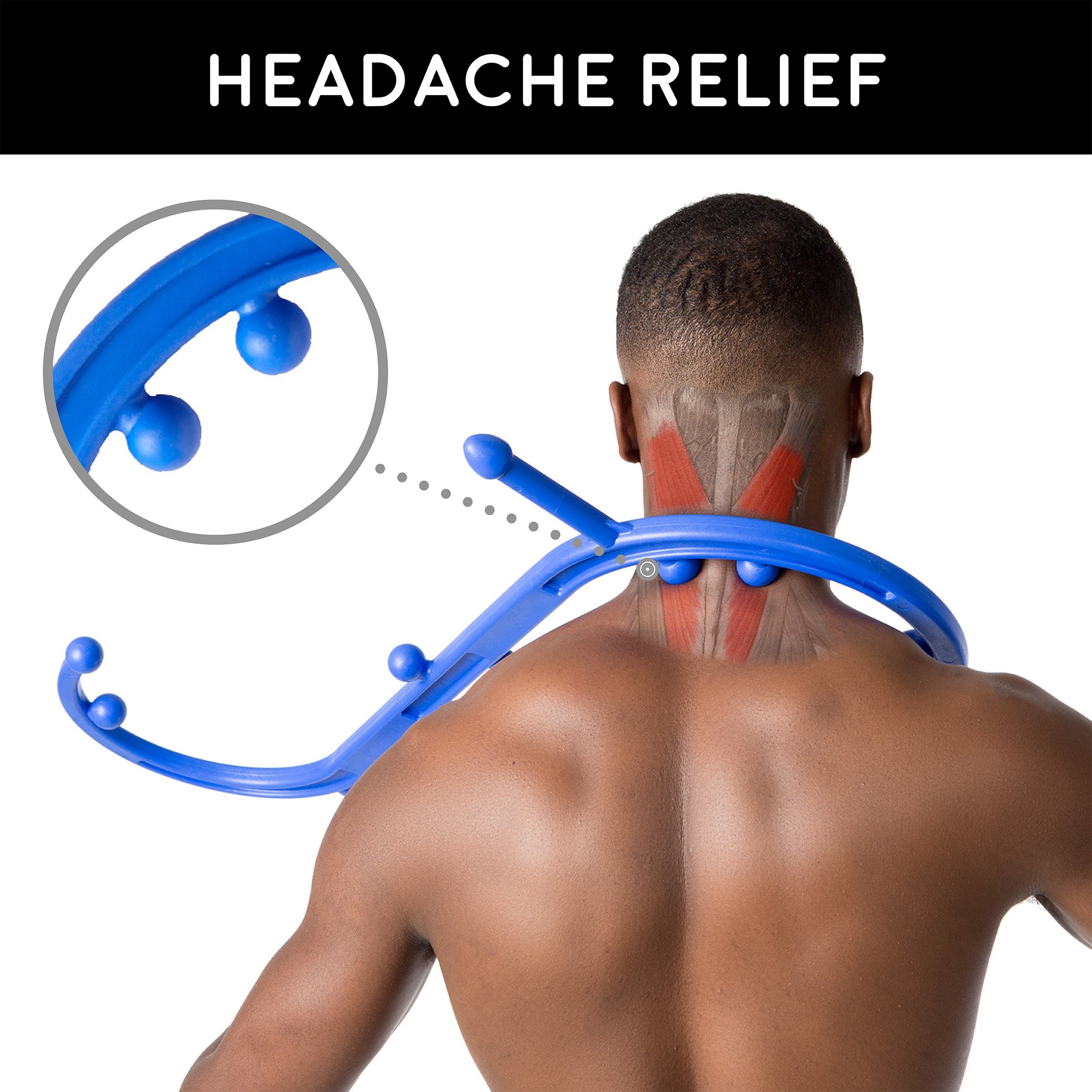 Body Back Buddy Trigger Point Therapy Self Massage Tool Lower Back Massager eBay