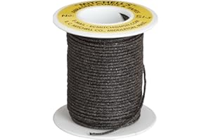 Mitchell Abrasives 51-S Round Abrasive Cord, Silicon Carbide 120 Grit .055" Diameter x 25 Feet