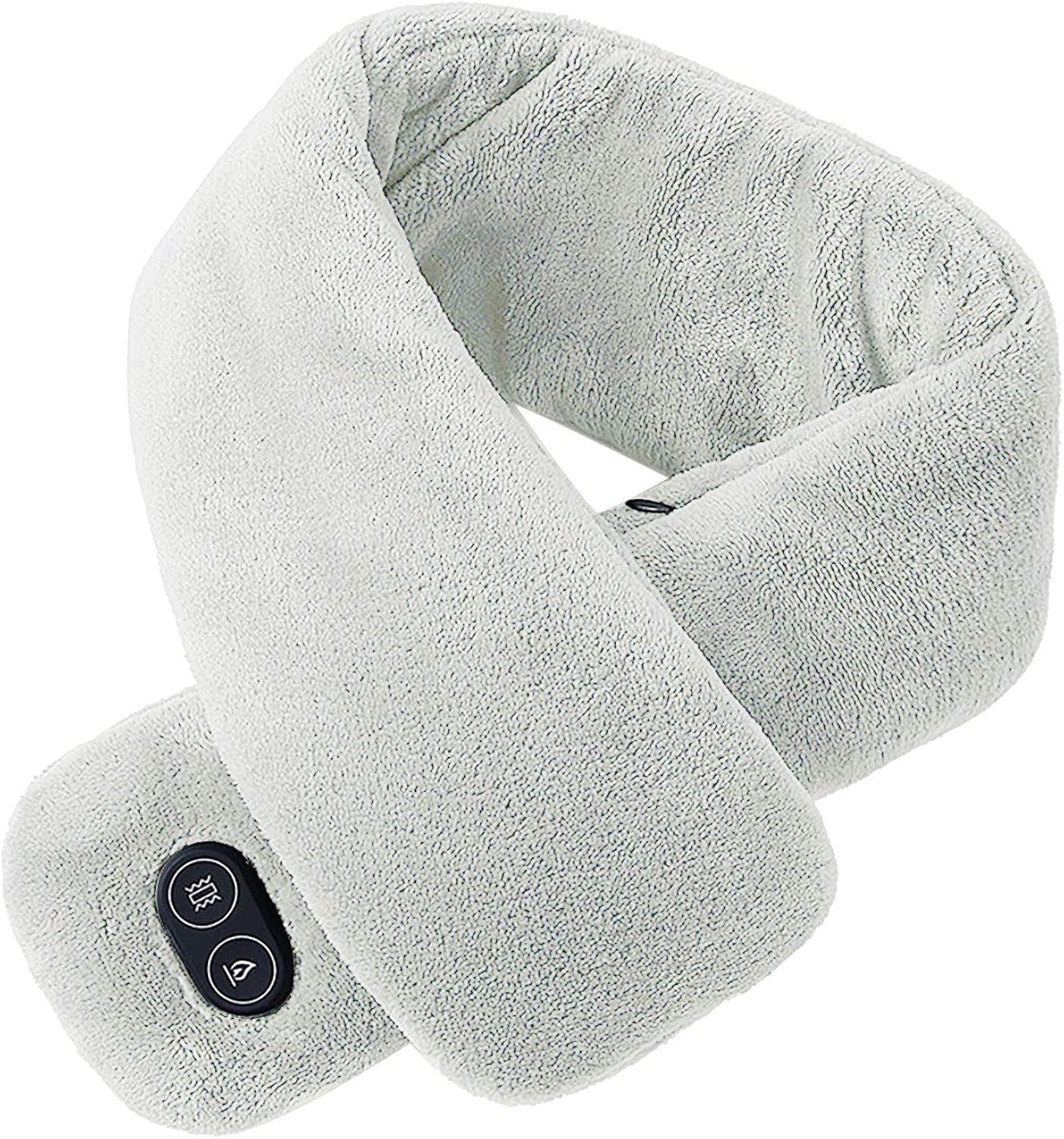 PINEsong Windproof Heated Scarves,USB Electric Heated Scarf Temperature