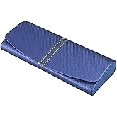 LifeArt Eyeglass Case Hard Shell, Portable Sunglass Case, Fashionable PU Leather Eyeglass Case, Lightweight