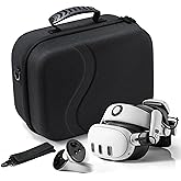 STARTRC GAMES Upgraded Carrying Case for Meta Quest 3, Large Travel Case Compatible with BOBOVR S3 Pro/Kiwi Design Battery He