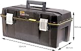 STANLEY FATMAX Waterproof Toolbox 32L Tote Tray with Heavy Duty Latch view 8